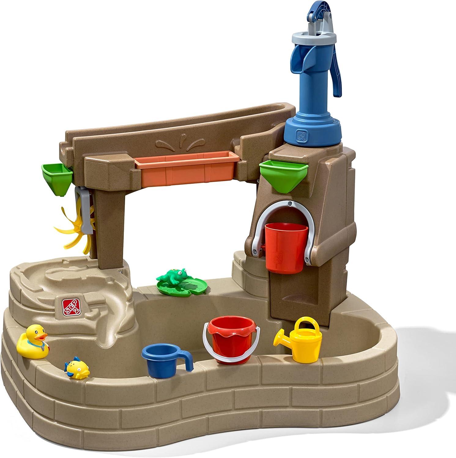 image:imageStep 2 Pump amp Splash Discovery Pond Water Table Kids Water Sensory Activity Pool Summer Outdoor Toys 10 Piece Toy Accessories For Toddlers 2 Years OldWater Toy