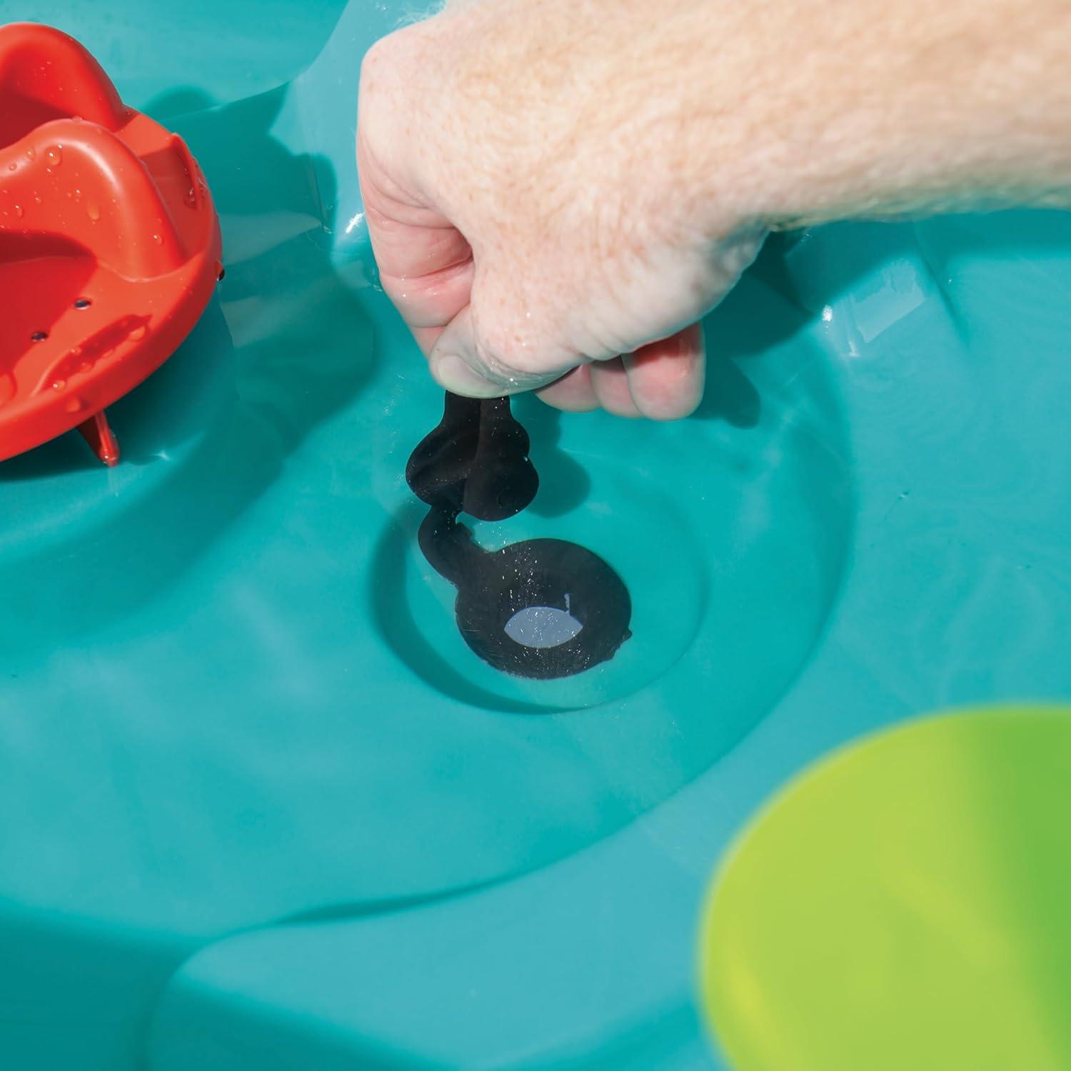 image:imageStep 2 Spill amp Splash Seaway Water Table for Kids TwoTier Outdoor Kids Water Sensory Table with Umbrella Ages 15 Years Old 11 Piece Water Toy AccessoriesMulti