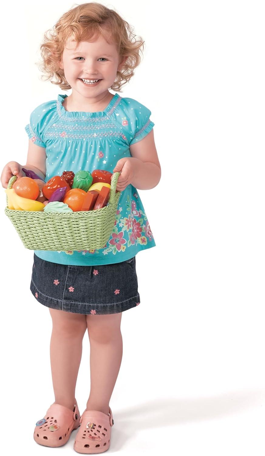 image:imageStep2 101Piece Play Food Assortment Pretend Kitchen Playset Vegetables Fruit Dessert For Toddlers Ages 26 Years
