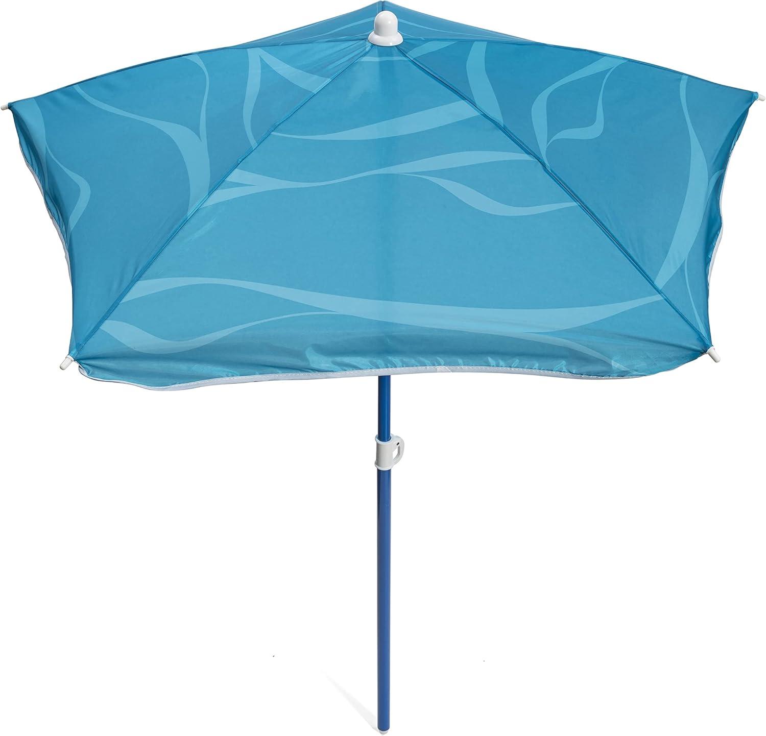 image:imageStep2 42Inch Wave Umbrella Kids Shade Umbrella For Any Outdoor ActivityBlue