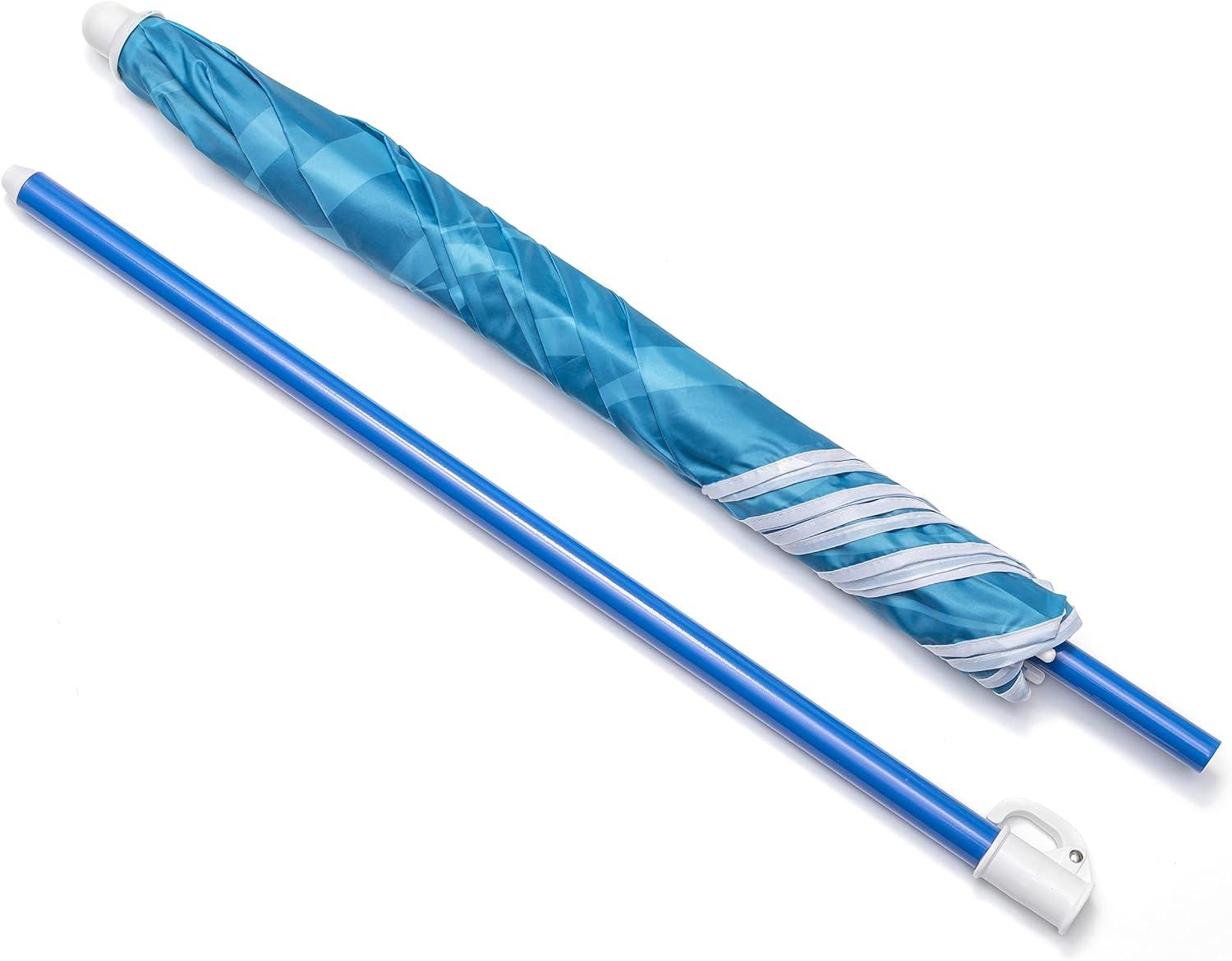 image:imageStep2 42Inch Wave Umbrella Kids Shade Umbrella For Any Outdoor ActivityBlue