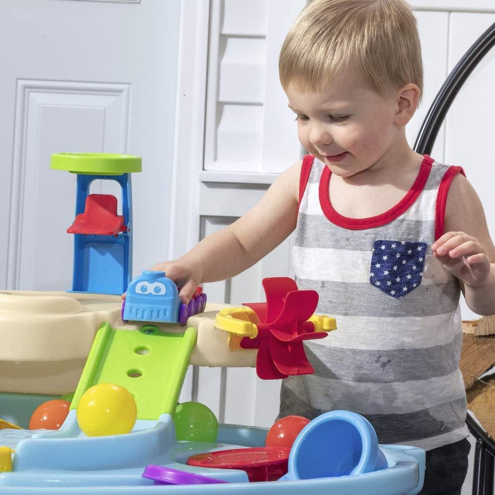 image:imageStep2 Ball Buddies Adventure Center Water Table for Kids Indoor and Outdoor Kids Water Sensory Table Pool Ages 15 Years Old 23 Piece Water Toy Accessories BlueTable