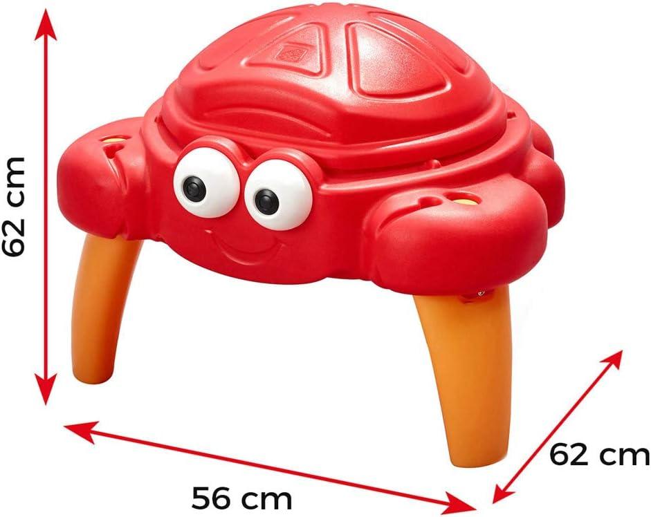 image:imageStep2 Crabbie Sand Table Kids Sand Activity Sensory Table 4 Piece Accessory Kit Toddler Summer Outdoor Toys Ages 15 6 Years Old
