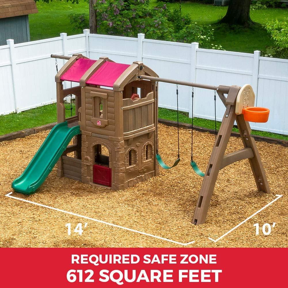 image:imageStep2 Naturally Playful Adventure Lodge Swing Set and Play CenterWithout Glider