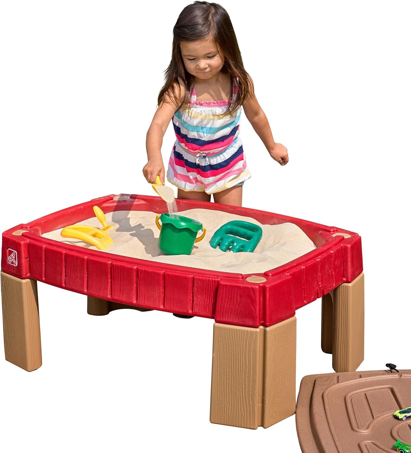 image:imageStep2 Naturally Playful Sand Table Kids Sand Activity Sensory Table 5 Piece Accessory Kit Toddler Summer Outdoor Toys 2 Years Old