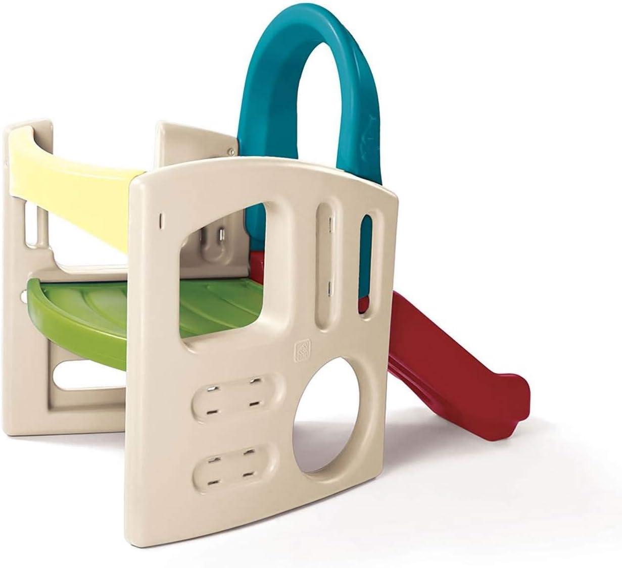 image:imageStep2 Panda Climber Outdoor Toddler Activity Playset TanRedYellowBlue