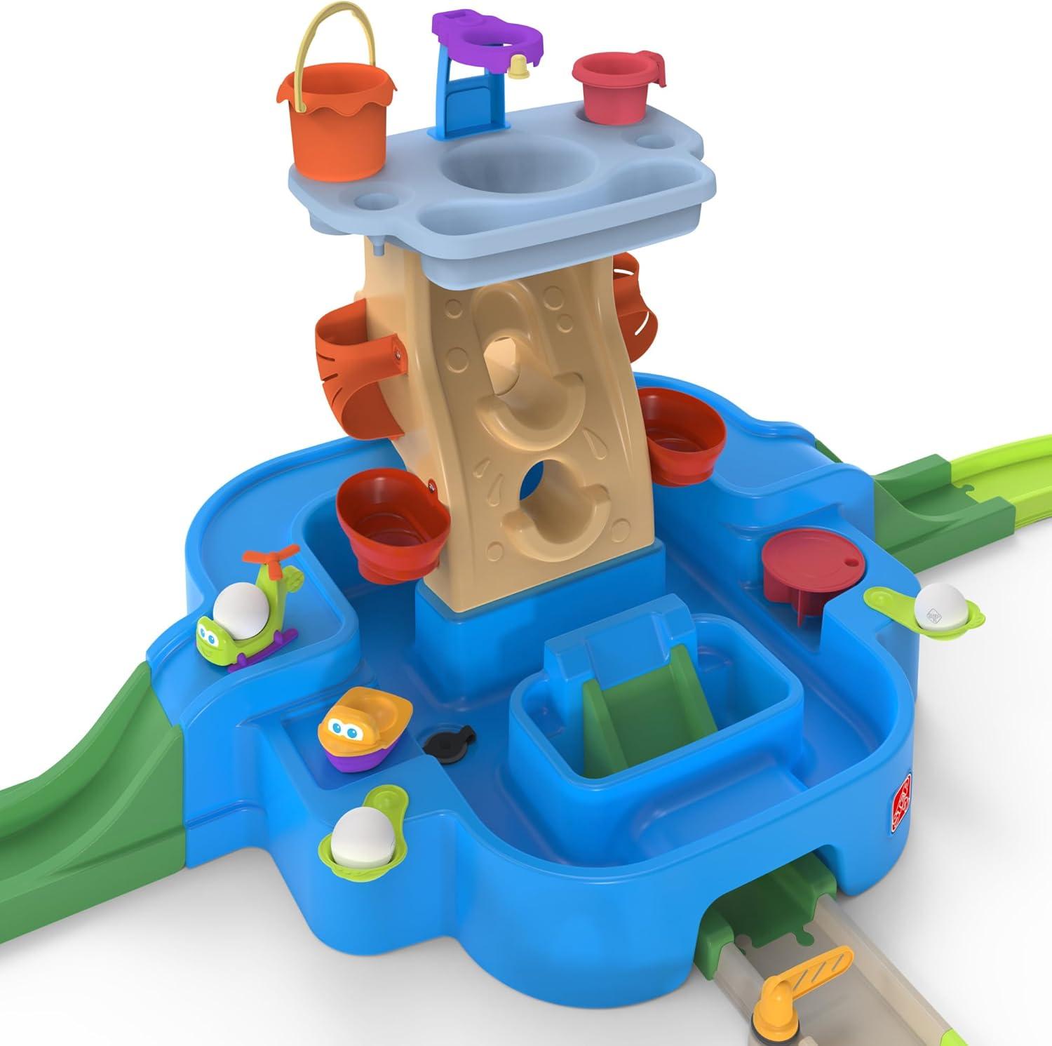 image:imageStep2 Putt amp Splash Adventure Center Kids Water Tower Mini Golf Playset 33 Accessories Clubs Golf Balls Ages 15 Years