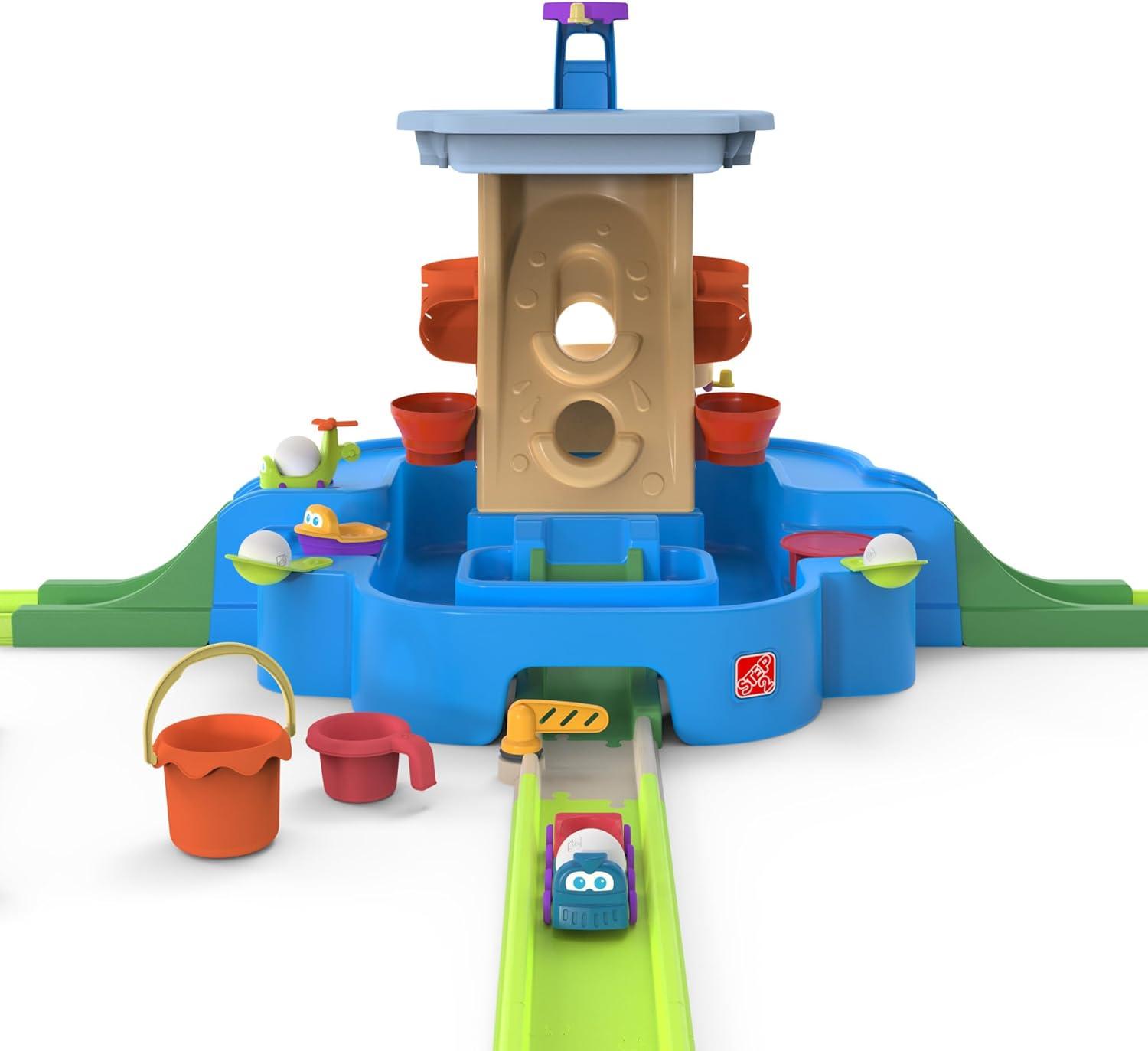 image:imageStep2 Putt amp Splash Adventure Center Kids Water Tower Mini Golf Playset 33 Accessories Clubs Golf Balls Ages 15 Years