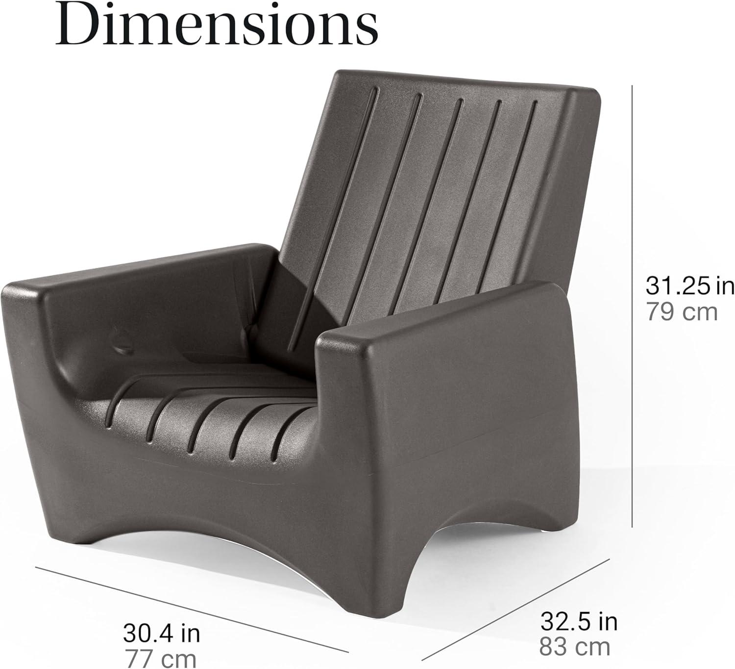 image:imageStep2 Switchback Chair Adirondack Chair for Patio Porch Pool Fire Pit Durable Outdoor Patio Chair with Back Support for Adults Dark Cedar