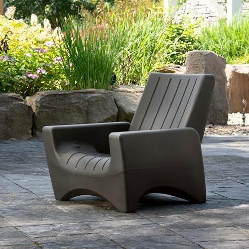 image:imageStep2 Switchback Chair Adirondack Chair for Patio Porch Pool Fire Pit Durable Outdoor Patio Chair with Back Support for Adults Dark Cedar