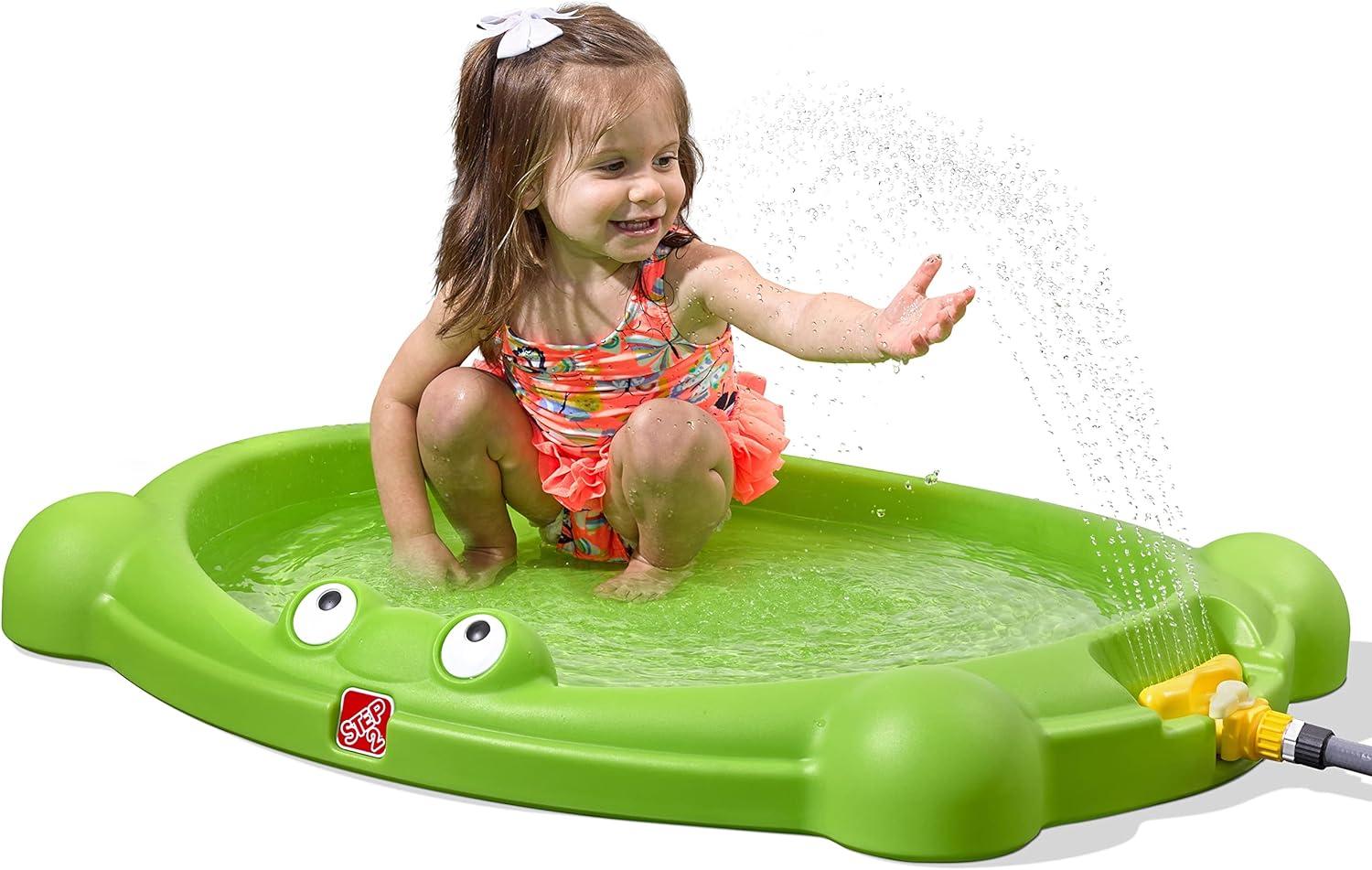 image:imageStep2 Water Bug Splash Pad Kids Water Table amp Sand Activity Sensory Playset Sprinkler amp Pool Summer Outdoor Toys for Toddlers 15 Years Old