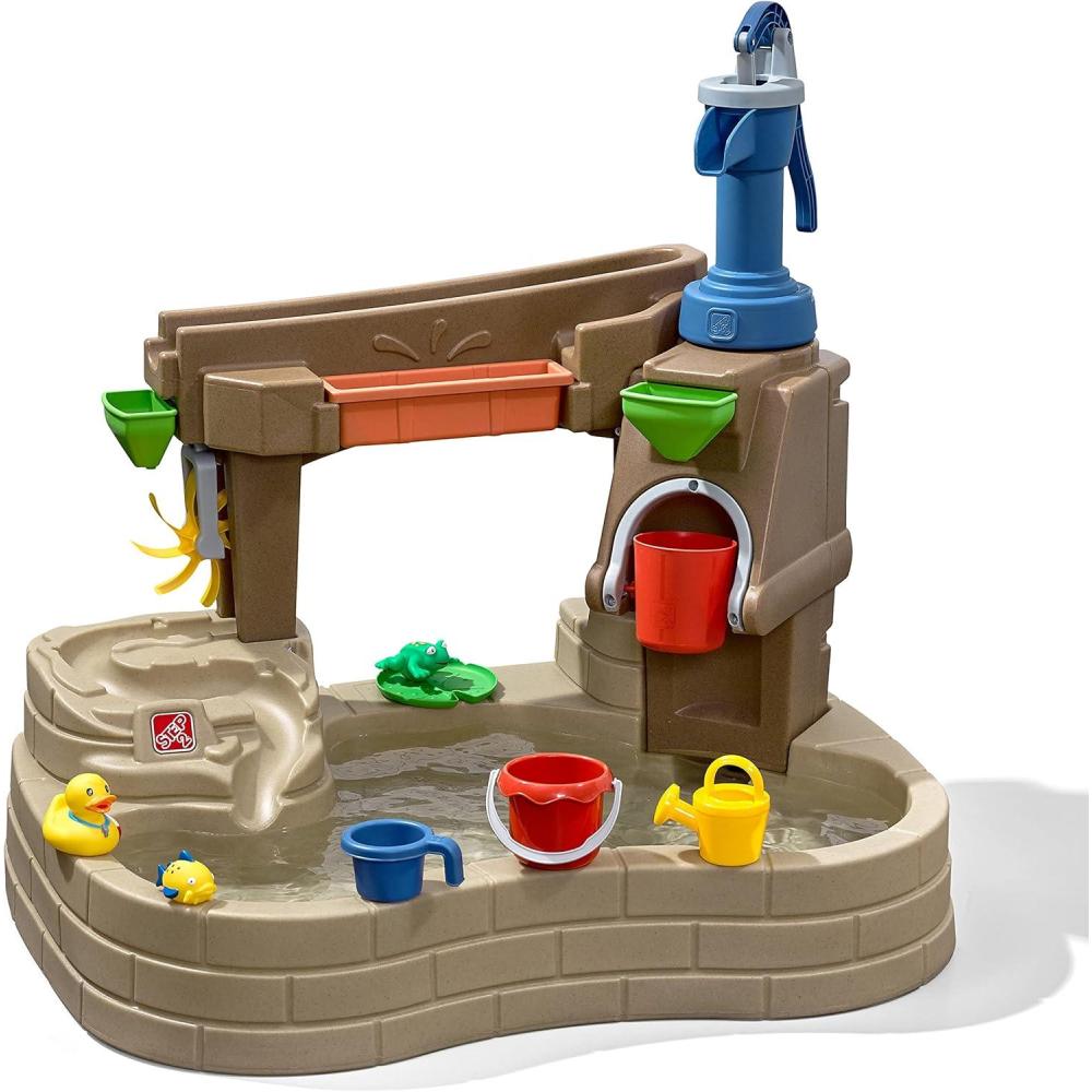 image:imageStep 2 Pump amp Splash Discovery Pond Water Table Kids Water Sensory Activity Pool Summer Outdoor Toys 10 Piece Toy Accessories For Toddlers 2 Years OldWater Toy