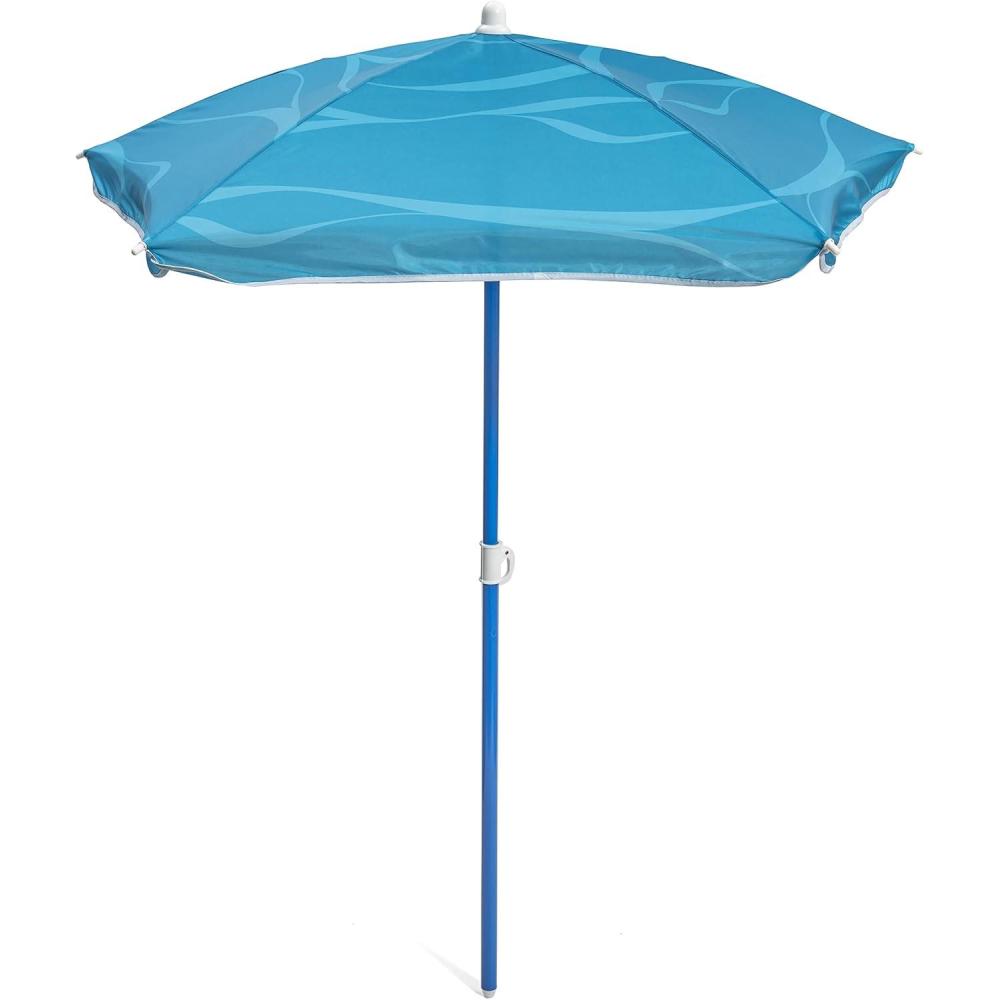 image:imageStep2 42Inch Wave Umbrella Kids Shade Umbrella For Any Outdoor ActivityBlue