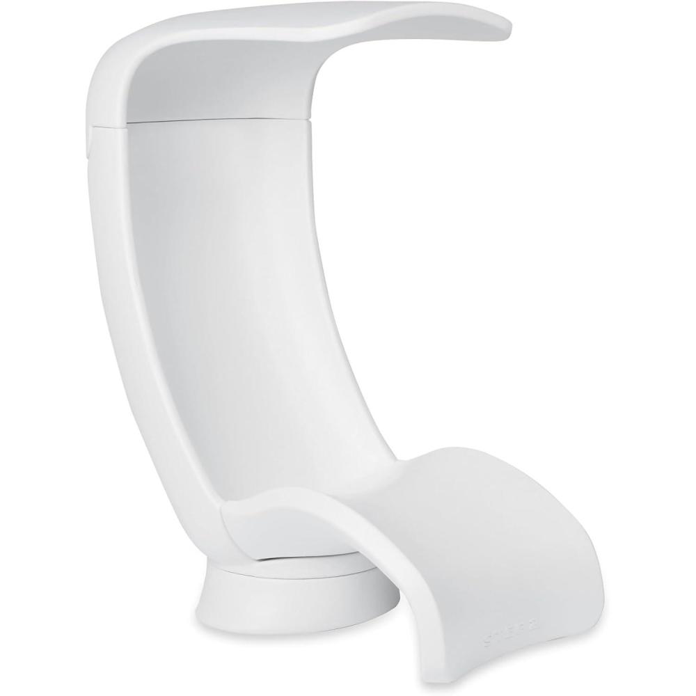 image:imageStep2 Mondello Chair with Shade OutdoorIndoor Waterproof Patio Furniture Pool Lounger Use in Pools Up to 9Inches of Water or Poolside Ledge Durable amp Weighted White
