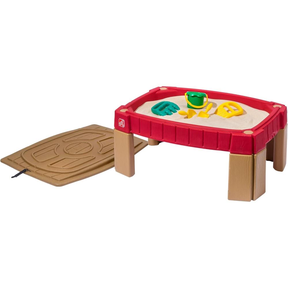 image:imageStep2 Naturally Playful Sand Table Kids Sand Activity Sensory Table 5 Piece Accessory Kit Toddler Summer Outdoor Toys 2 Years Old