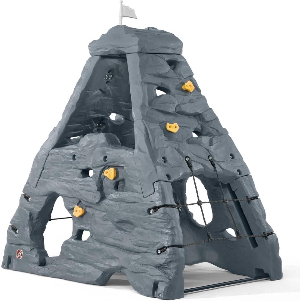 image:imageStep2 Skyward Summit for Kids Climbing Wall Playset for Toddlers Ages 4 8 Years Old Easy to Assemble Kids Outdoor Playground for BackyardStep2 Skyward