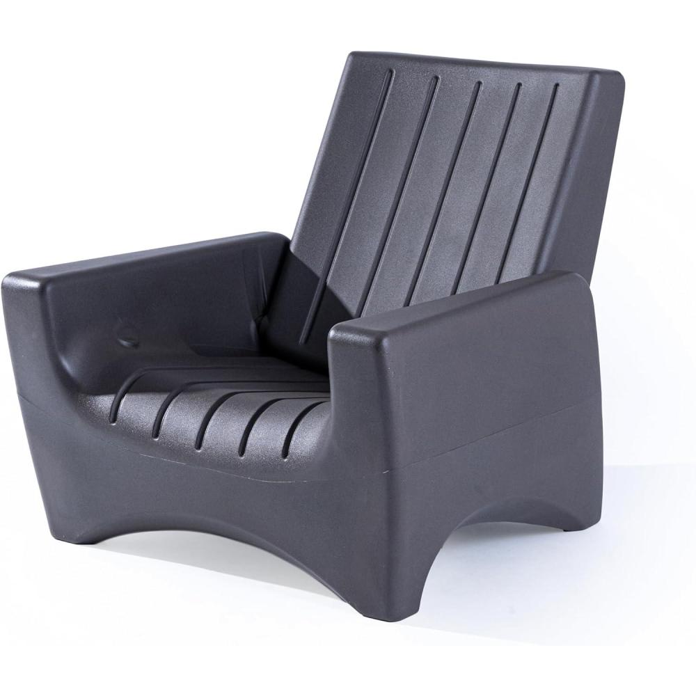 image:imageStep2 Switchback Chair  Adirondack Chair for Patio Porch Pool Fire Pit  Durable Outdoor Patio Chair with Back Support for Adults Dark Cedar