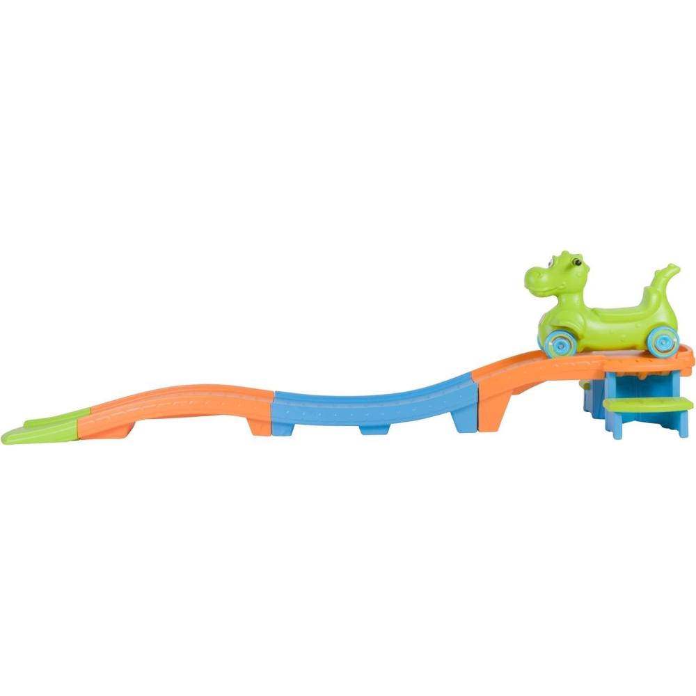 image:imageStep2 Unicorn Up amp Down Roller Coaster Kids Ride On Toy Push Car IndoorOutdoor Playset Made of Durable Plastic Max Weight 50 lbs For Toddlers 25 Years Old MulticolorDino Dash
