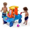 image:imageStep2 Car Wash Splash Center Kids Water Table amp Pretend Play Car Activity Sensory Playset Summer Outdoor Toys 13 Piece Water Toy Accessories For Toddlers 3 Years Old