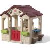 image:imageStep2 Charming Cottage Kids Playhouse Indoor and Outdoor Clubhouse Playset Interactive Sounds Toddlers 2 Years Old Easy to AssemblePlayhouse