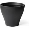 image:imageStep2 Fernway Round Planter Large Planters for Outdoor Plants Gardening and Flower Pot for Patio or Porch Efficient Drainage Durable Plastic Onyx Black 1PackOnyx Black