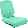 image:imageStep2 Folding Flip Seat Lightweight Portable Outdoor Chair for Poolside Camping Beach Boats Tailgates Durable Ground Chair with Back Support for Adults Bright PinkMint