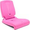 image:imageStep2 Folding Flip Seat Lightweight Portable Outdoor Chair for Poolside Camping Beach Boats Tailgates Durable Ground Chair with Back Support for Adults Bright PinkBright Pink