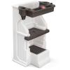 image:imageStep2 Mobile Helper Toddler Step Stool amp Tower Stand Adjustable Height amp Builtin Storage NonSlip Feet Includes Safety Bar Easy Wipe Down for Kids 15 Years Old