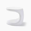 image:imageStep2 Mondello InPool Side Table OutdoorIndoor Waterproof Pool amp Patio Furniture Made of Durable Plastic White