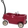 image:imageStep2 Neighborhood Wagon Kids Ride On Toy Stroller Substitute Includes Seat Belts Made of Durable Plastic Max Weight 75 lbs For Toddlers 155 Years Old RedRed