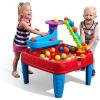 image:imageStep2 Stem Discovery Ball Table Kids Water Table Activity Sensory Playset Summer Outdoor Toys 13 Piece Water Toy Accessories For Toddlers 2 Years Old