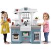 image:imageStep2 Timeless Trends Kids Kitchen Playset IndoorOutdoor Kitchenette Interactive Play with Lights and Sounds Made of Durable Plastic Includes 21 Piece Toy Accessories for Toddlers 2 Years OldTimeless Trends Kitchen