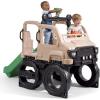 image:imageStep2 Truck Climber Kids Outdoor Playset Backyard Playground Set Slide amp Climbing Wall Outside Jungle Gym for Toddlers 25 Years Old