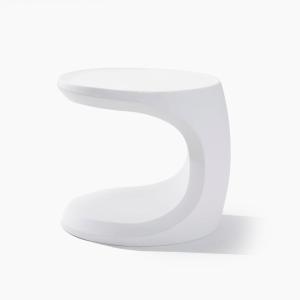 Step2 Mondello In-Pool Side Table, Outdoor/Indoor Waterproof Pool & Patio Furniture, Made of Durable Plastic, White