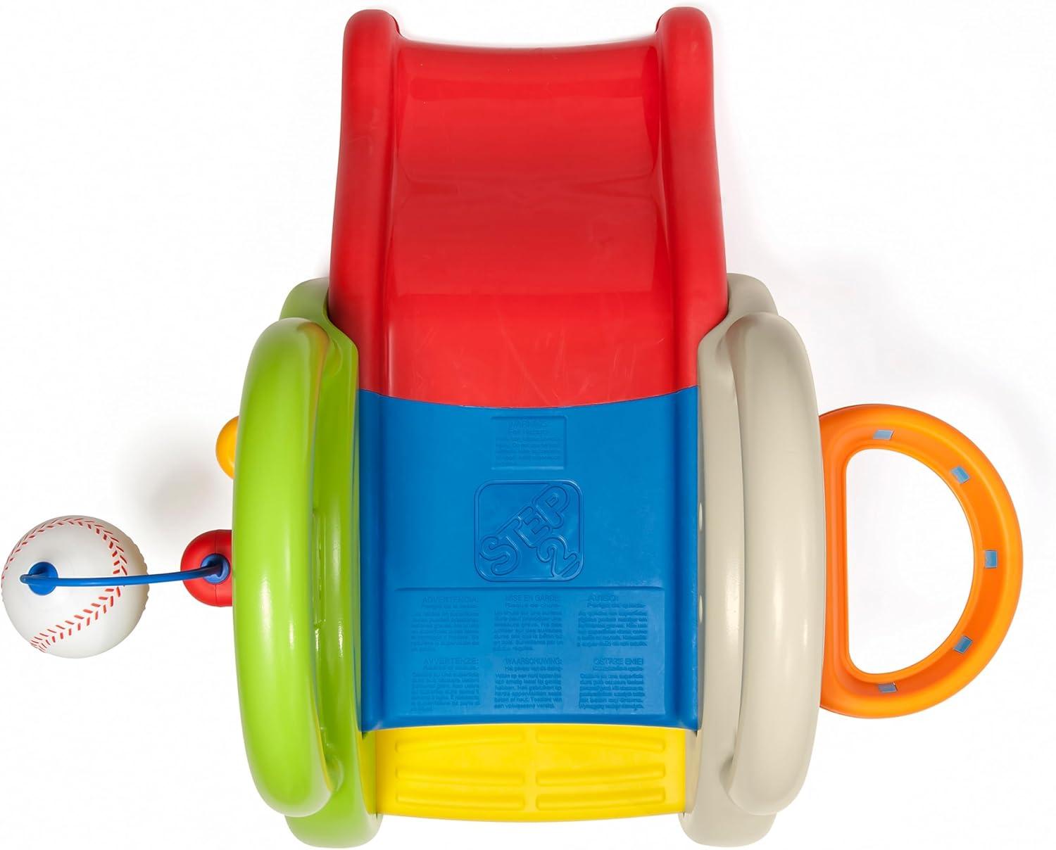 image:imageStep2 SportsTastic Activity Center Toddler Sports Playset IndoorOutdoor Slide Play Gym Includes Bat amp Balls Made of Durable Plastic For Toddlers 1 Years Old