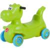 image:imageStep2 Dino Dash Kids Push Car Foot Powered Ride On Toy Practice Balance with 4 Wheels Track Not Included Made of Durable Plastic Max Weight 50 lbs for Toddlers 25 Years Old Green