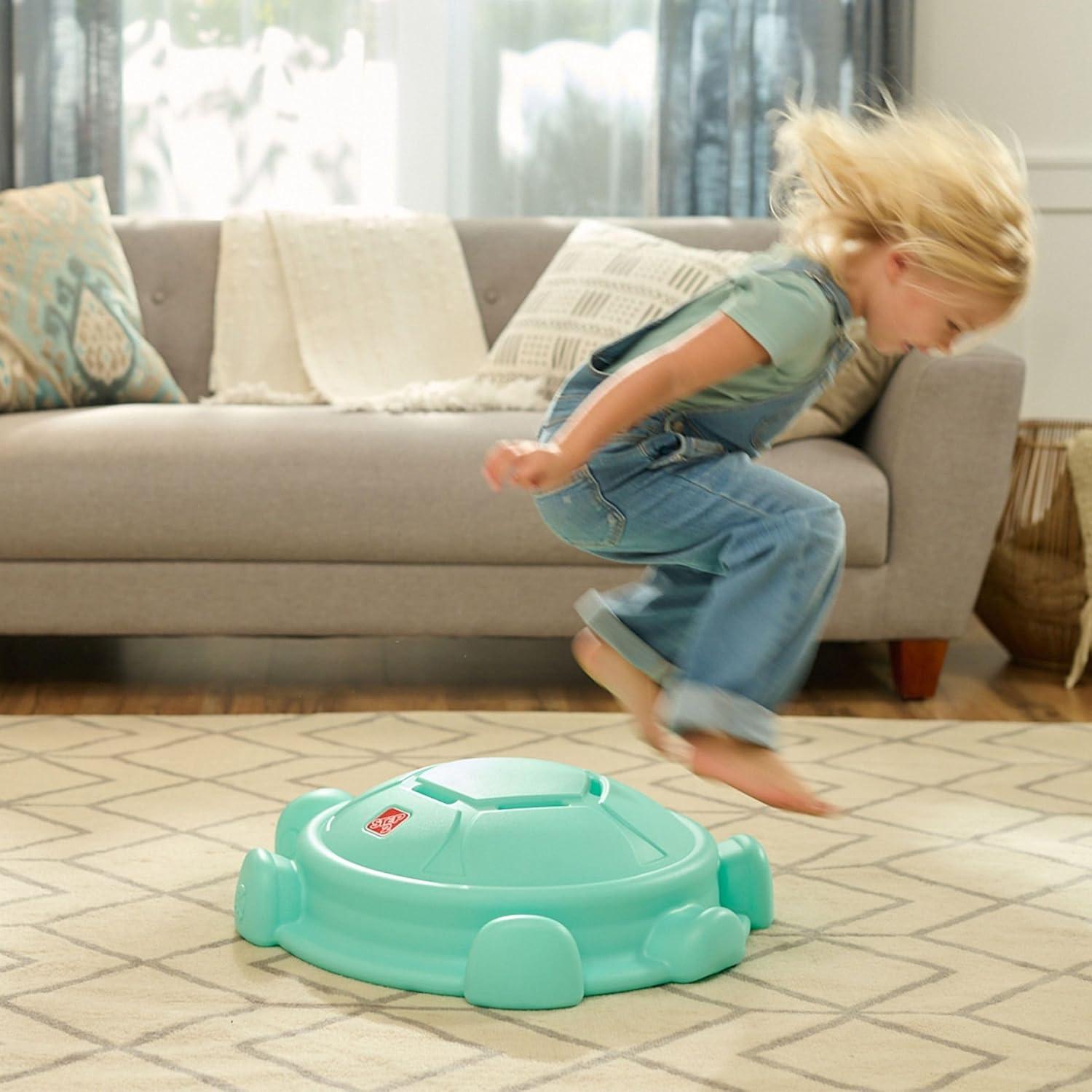 image:imageStep2 Topsy Turtle Rocking and Climbing Toy for Kids and Toddlers IndoorOutdoor 18 Months 3 Years Mint