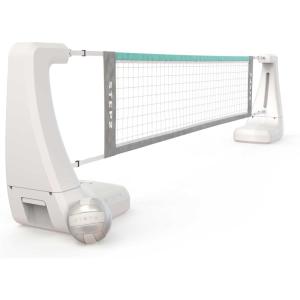 Step2 Vero Pool Volleyball Net, Outdoor/Indoor Waterproof Patio Furniture, Made of Durable Plastic, 15-25 Feet, White