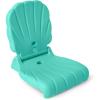 image:imageStep2 Kids Shell Flip Seat Portable Outdoor Chair for Poolside Camping Beach Stadium Providing Back Support Made of UV20 Durable Plastic Mint